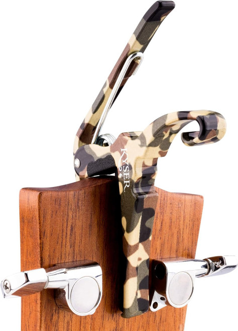 Kyser KG6C2A Quick-Change Capo – Camo 2.0 (6-String Acoustic)