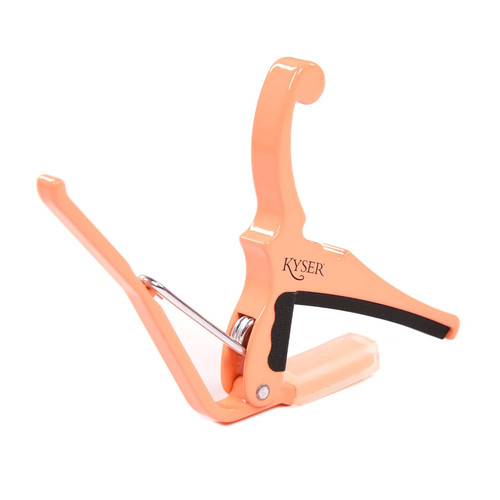 Fender x Kyser Quick-Change Electric Guitar Capo – Pacific Peach
