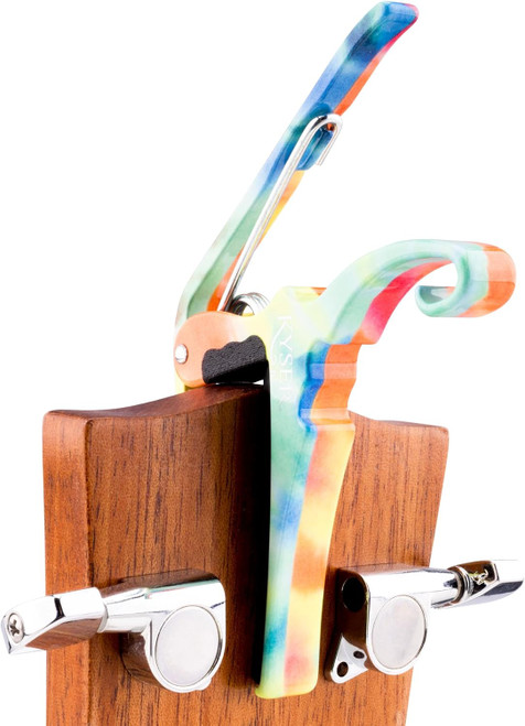 Kyser KG6TDA Quick-Change Guitar Capo – Tie-Dye