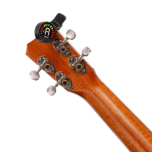 D'Addario PW-CT-26 Nexxus 360 Rechargeable Clip-On Tuner – 360° Rotating Full-Color LED Display for Guitar & More