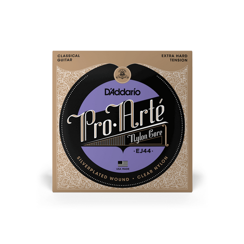 D'Addario EJ44 Pro-Arte Extra Hard Tension Classical Guitar Strings – Maximum Projection & Rich, Warm Tone