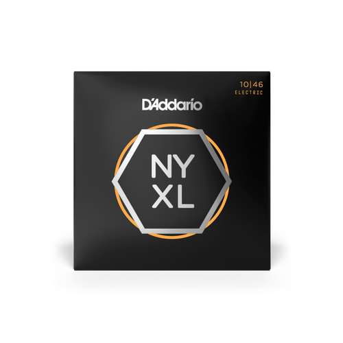 D'Addario NYXL1046 Nickel Wound Electric Guitar Strings Regular Light Gauge (10-46) – Superior Strength and Bright Tone