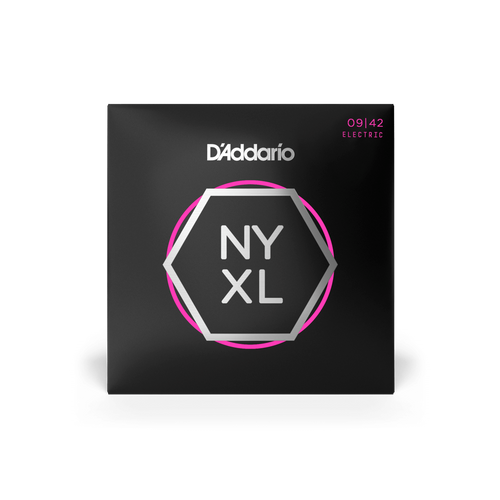 D'Addario NYXL0942 Nickel Wound Electric Guitar Strings Super Light Gauge (9-42) – Superior Strength and Enhanced Midrange Presence