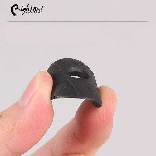 RightOn! Guitar Strap Lock with Vegan Leather – Secure Locking System