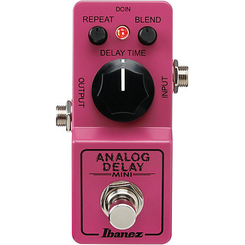 Ibanez ADMINI Analog Delay Mini Pedal - Made in Japan True Bypass
