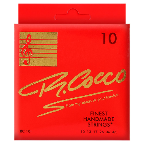 R. Cocco RC10 Handmade Electric Guitar Strings 10-46