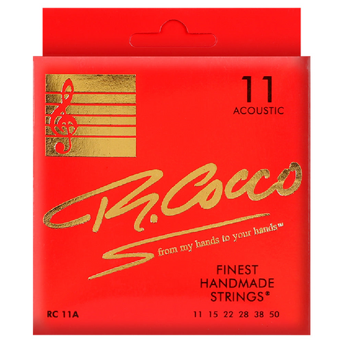R. Cocco RC11A Handmade Acoustic Guitar Strings 11-50