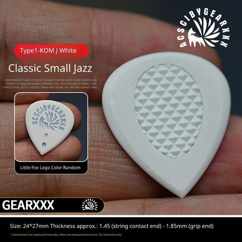 GearXXX FOX Nine-Tails Type 1 KOM-J PEEK Guitar Pick