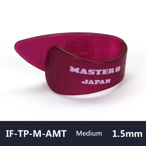 MASTER 8 JAPAN INFINIX HARD POLISH Medium Thumb Pick – Amethyst Purple