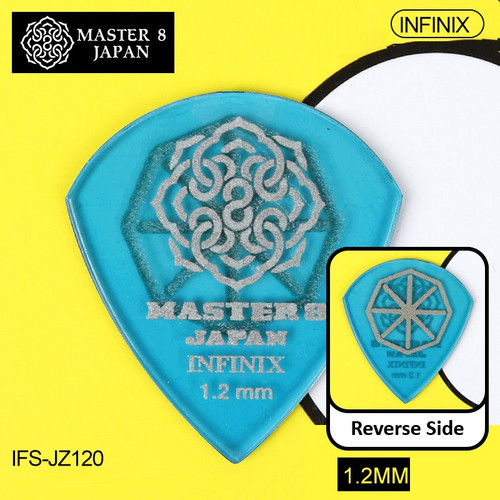 Guitar Picks - Master 8 Japan - Infinix Hard Grip - Kizai Music