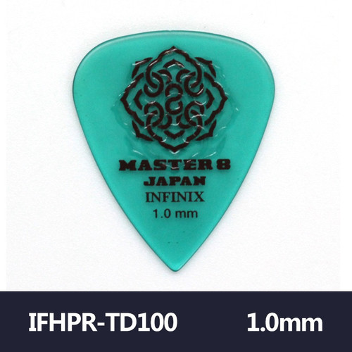 MASTER 8 JAPAN INFINIX Hard Polish with Rubber Grip Teardrop 1.0mm – Clear Green
