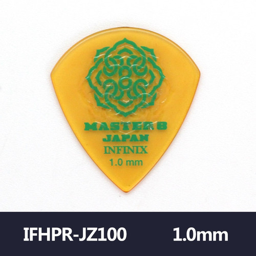 MASTER 8 JAPAN INFINIX Hard Polish with Rubber Grip Jazz Type 1.0mm – Clear Yellow