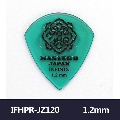 MASTER 8 JAPAN INFINIX Hard Polish with Rubber Grip Jazz Type 1.2mm – Clear Green