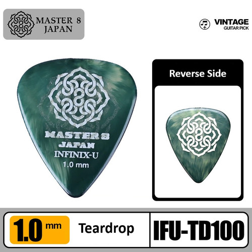 Guitar Picks - Master 8 Japan - Infinix-U - Kizai Music - Your
