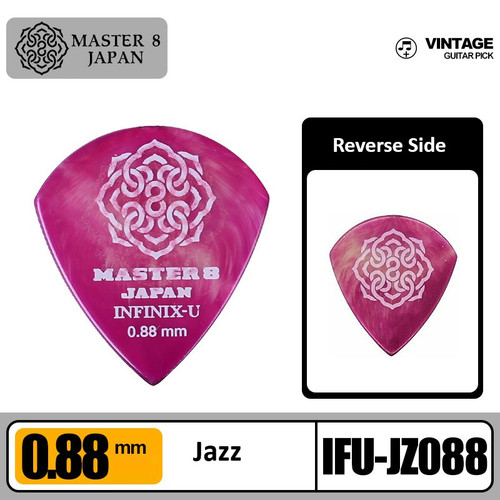 Guitar Picks - Master 8 Japan - Infinix-U - Kizai Music - Your