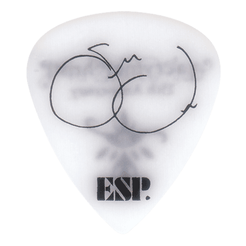 ESP PA-07LCS SHUSE (La'cryma Christi ) 15th Anniversary  0.7mm Teardrop Guitar Pick, 1 Piece