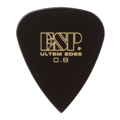 ESP PT-UE08 Ultem Edge 0.8mm Teardrop Guitar Pick
