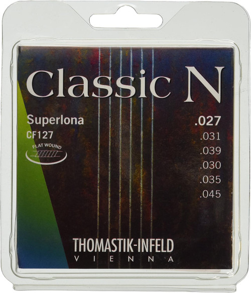 Thomastik-Infeld CF127 Classic N Superlona Classical Guitar Strings Normal Tension (Flatwound Basses)