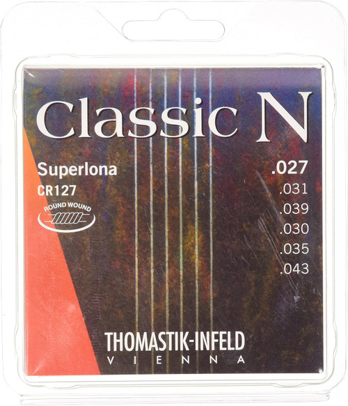 Thomastik-Infeld CR127 Classic N Superlona Classical Guitar Strings Normal Tension (Roundwound Basses)