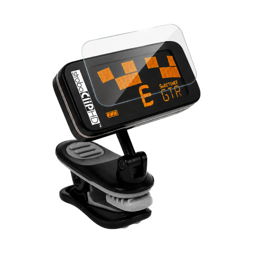 Peterson StroboClip HD / HDC Tuner Screen Protector (5-Pack) — Tempered Glass with Cleaning Wipe