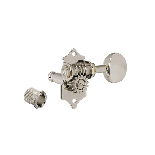 Gotoh SE700-06M Open-Gear Vintage Guitar Tuning Machines 3Lx3R Set — Nickel
