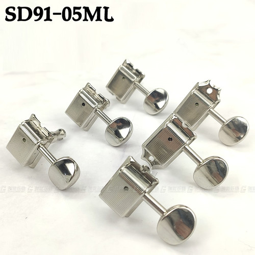 Gotoh SD91-05M Vintage Guitar Tuning Machines 6-In-Line (L6) — Nickel
