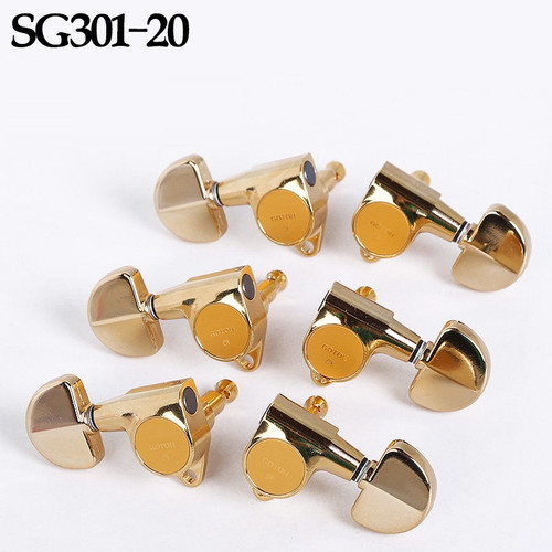 Gotoh SG301-20 GG Guitar Tuning Machines 3Lx3R Set — Gold