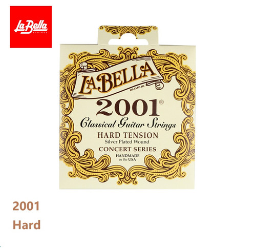 La Bella 2001 Classical Guitar Strings – Hard Tension