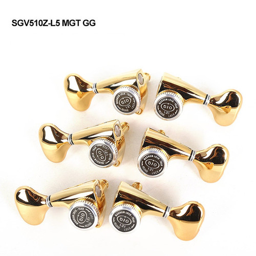 Gotoh SGV510Z-MG-T-L5 Vintage Locking Guitar Tuning Machines L3+R3 - Gold