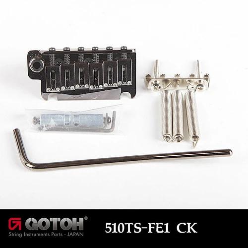 Gotoh 510TS-FE1 2-Point Tremolo Steel Block 42mm - Cosmo Black