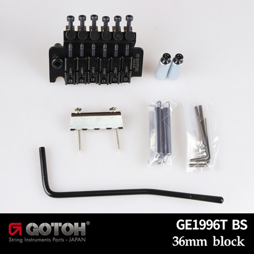 Gotoh GE1996T Double-Locking Tremolo 36mm Block - Satin Black