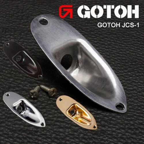Gotoh JCS-1 Strat-Style Recessed Jack Plate (JCS-1)