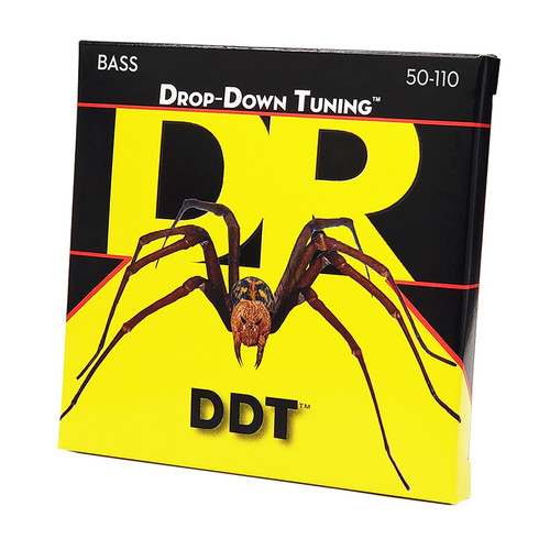 DR Strings DDT-50 DDT Drop Down Tuning Nickel Plated Heavy Bass Guitar Strings 50-110