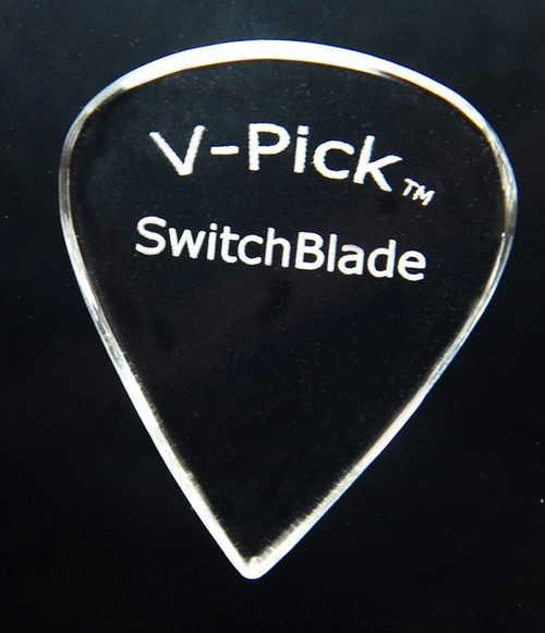 V-Picks SwitchBlade Crystal Clear 1.5mm Guitar Pick