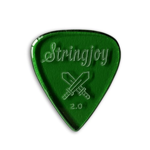 Stringjoy 2.0mm Longsword Acrylic Pick - Single