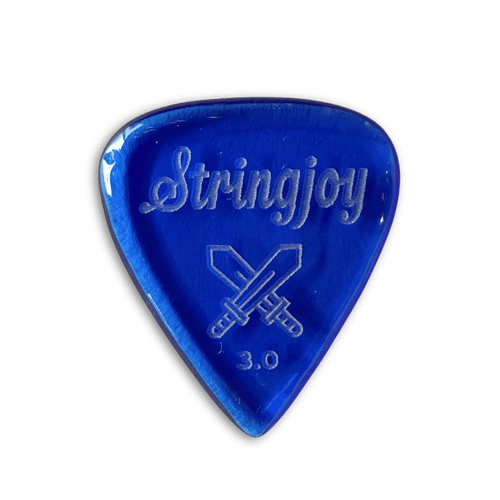Stringjoy 3.0mm Longsword Acrylic Pick - Single