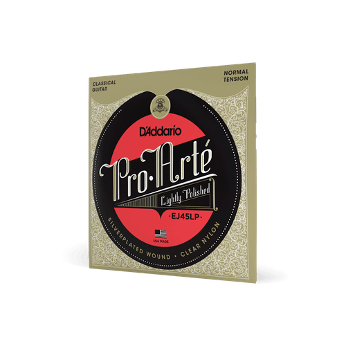 D'Addario EJ45LP Pro-Arte Lightly Polished Composite Classical Guitar Strings, Normal Tension