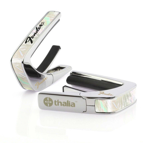 Fender x Thalia Capo – Chrome Mother of Pearl Inlay with Black Perine Logo (TH-FENCC-12)