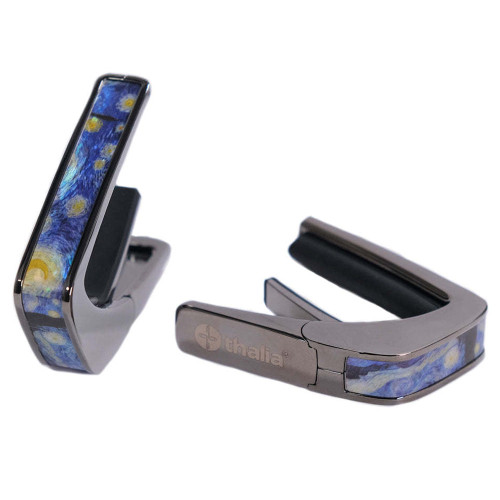 Thalia Deluxe Capo – Starry Night, Black Chrome (TH-CB201-16)