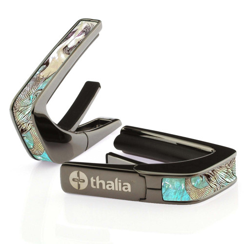 Thalia Deluxe Capo – Mermaid, Black Chrome (TH-CB201-12)