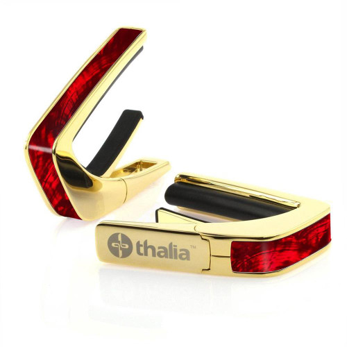 Thalia Capo – Red Angel Wing Inlay, 24K Gold (TH-CG200-RW)