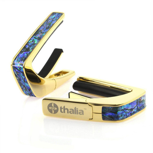Thalia Capo – Blue Abalone Inlay, 24K Gold (TH-CG200-BA)