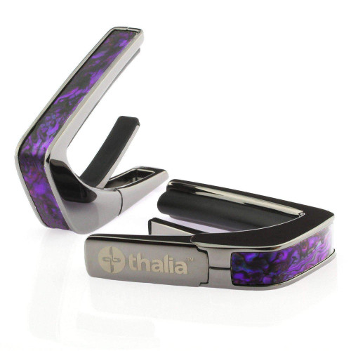 Thalia Capo – Purple Paua Inlay, Black Chrome (TH-CB200-PP)