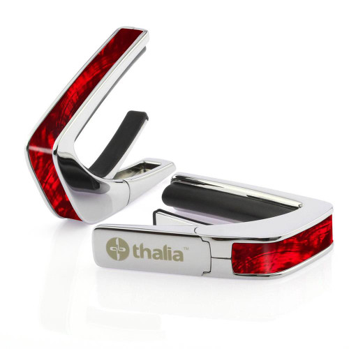 Thalia Capo – Red Angel Wing Inlay, Chrome (TH-CC200-RW)