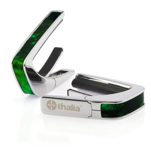 Thalia Capo – Green Angel Wing Inlay, Chrome (TH-CC200-GW)
