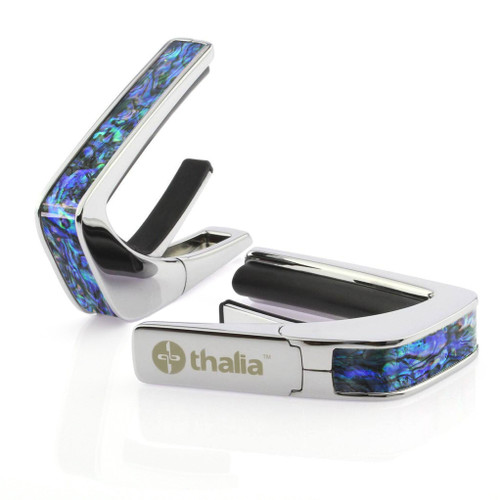 Thalia Capo – Blue Abalone Inlay, Chrome (TH-CC200-BA)
