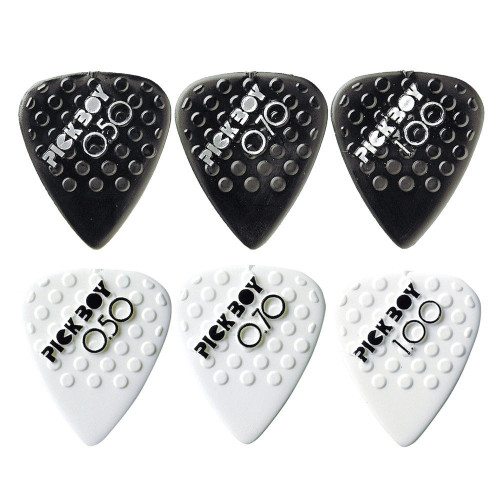 Pickboy Nylon 66 & Ceramic Nylon Single Guitar Picks (Choose Material & Gauge)