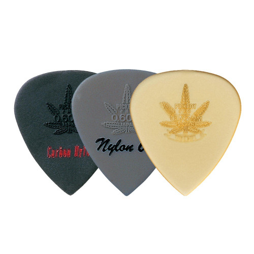 Pickboy High-Modulus Single Guitar Picks - Carbon Nylon, Nylon 66 & Ultem (Choose Material & Gauge)