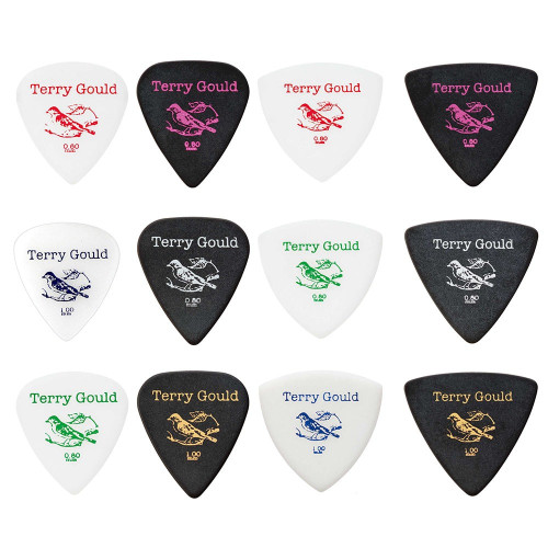 Pickboy Terry Gould Polyacetal Single Guitar Picks (Choose Style & Gauge)