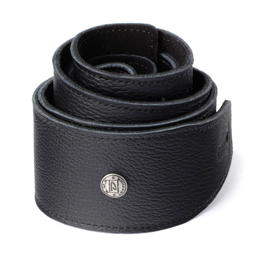 Dunlop BMF08BK BMF 2.5 in Triple Black Guitar Strap